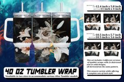 Enchanted Meadow Floral Tumbler Design Product Image 1