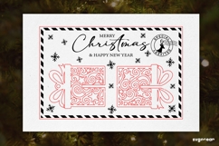 3D Christmas Cards Ornament SVG Bundle | Laser Cut | SVG Product Image 15
