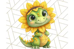 Dinosaur Costume Clipart, Cute Dinos in Halloween Outfits Product Image 3