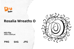 Rosalia Wreaths Monogram Product Image 1