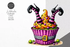 Halloween clipart, Cupcake clipart, Autumn clipart Product Image 1