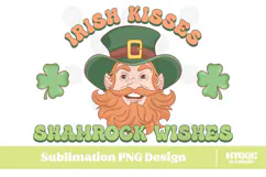 Happy St Patrick's Day PNG DTF Irish Lucky Leprechaun Beer Product Image 1