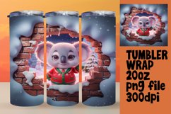 FASHIONABLE 20oz Tumbler PNG Design , Xmas Product Image 1