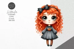 Halloween clipart, Doll clipart, Autumn clipart Product Image 1