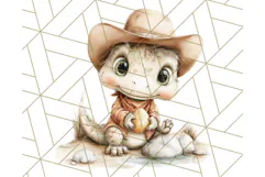 Wild West Animals PNG Clipart, Cowboy & Saloon Scenes Product Image 3