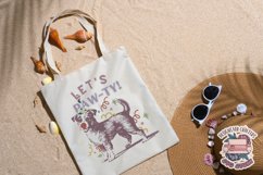 Summer Sublimation design Quote Retro Animals Sarcastic PNG Product Image 3