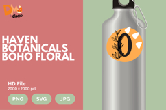 Haven Botanicals Boho Floral Monogram Product Image 1