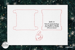 Nativity Scroll Ornament Laser Cut | Glowforge | SVG Product Image 2