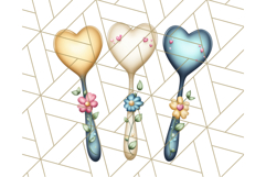 Princess Tea Party PNG Clipart with Teacups &amp; Fancy Treats Product Image 3