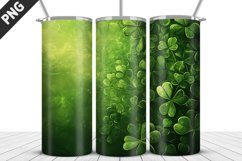 3D St Patrick&#039;s Day Tumbler Wrap| Sublimation Design Product Image 4