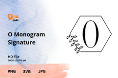 Monogram Signature Product Image 1