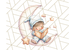 Kawaii Galaxy Buddies Clipart PNG, Cute Planets Clip Art Product Image 3