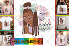 Joyful PNG Designs for Gifts, Praying Woman Product Image 1
