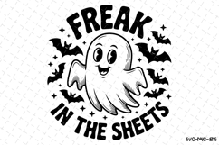 Freak in the sheets Svg | Halloween Svg | Svg Cut Files Product Image 1