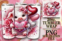 SERENE MOMENTS 20oz TUMBLER WRAP, Valentines Product Image 1