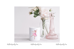Pink Ballerina Clipart Product Image 3