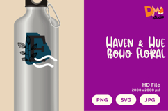 Haven &amp; Hue Boho Floral Monogram Product Image 1