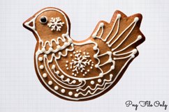 Gingerbread Cookie Christmas Sublimation Clipart PNG Product Image 1