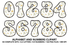 Honey bee Alphabet png clipart, honey bee letters doodle Product Image 5