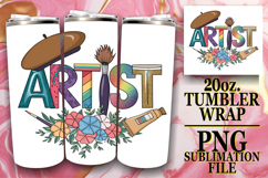 Uplifting Gift 20oz tumbler wrap, Profession Product Image 1