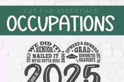 2025 Graduation svg, a Class of 2025 seniors svg for Cricut Product Image 6
