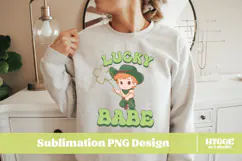 Happy St Patrick's Day PNG DTF Irish Lucky Leprechaun Beer Product Image 2