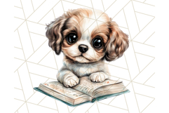 Playful Puppy Clipart Bundle Cute Dog PNG Product Image 8