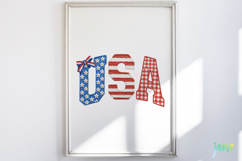 4th of July USA Painted Clipart Product Image 5