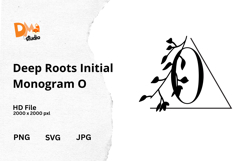 Deep Roots Initial Monogram Product Image 1