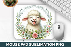 Cute Animals Mouse Pad Bundle, Sublimation Mouse Pad PNG Product Image 12