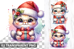 Christmas Sublimation Clipart Bundle - Christmas PNG files Product Image 16