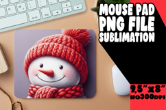 Luminous mouse MAT Gift Magic, Snowman Product Image 1