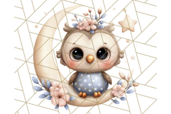 Woodland Nursery Baby Animals Clipart, Cute Animals Png Product Image 3
