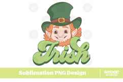 Happy St Patrick&#039;s Day PNG DTF Irish Lucky Leprechaun Beer Product Image 1