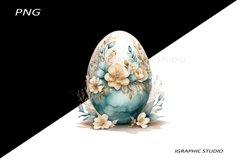 Easter Clipart, Easter Egg Clipart, Easter Bunny Png Product Image 1
