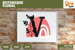 Botanique Floral Monogram Product Image 1