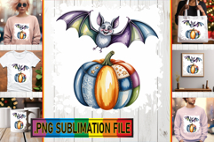 Cheerful PNG TSHIRT Designs, Pumpkin Watercolor Product Image 1