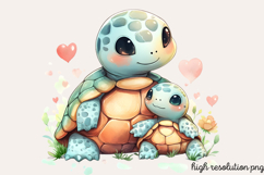 Mothers and Babies Nursery Animals PNG Product Image 1