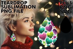 FUN Teardrop Earrings Design Ideas, Heart Product Image 1