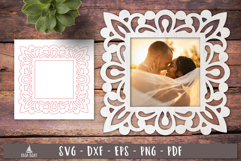Ornate Frame Bundle SVG Laser Cut designs Product Image 6