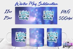 Winter Mug Sublimation | Winter 11 oz |15 oz Mug Sublimation Product Image 21