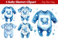 Baby Shower Clipart PNG Product Image 1