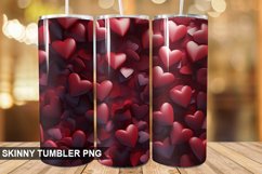 3D Valentine's Day Tumbler Design Product Image 1