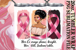 ENCHANTING DREAMS 20oz TUMBLER WRAP, Cancer Product Image 1