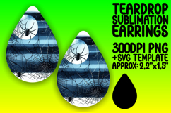 Bright Teardrop Design for Sublimation , Halloween Product Image 1