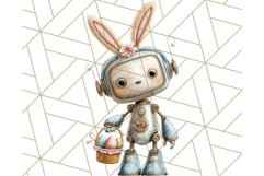 Robot Clipart, Soft Realistic Full Body Robot PNG Images Product Image 3