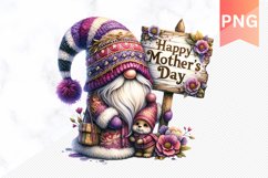 Happy Mother's Day Sublimation - Mother's Day Clipart PNG Product Image 1