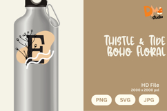 Thistle &amp; Tide Boho Floral Monogram Product Image 1