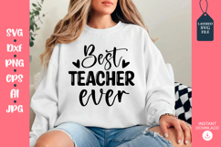 Teacher Svg Design, Teacher Quote Svg, Teacher Svg Product Image 1