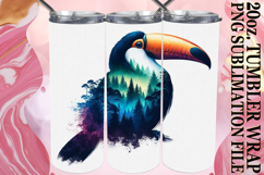 Timeless charm 20oz tumbler wrap, Animals Art Product Image 1